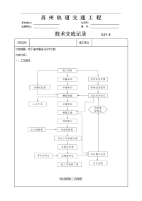 地连墙施工技术交底大全