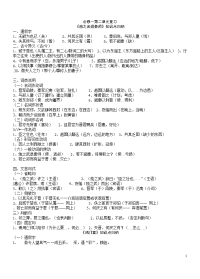 高中语文必修1文言文知识点