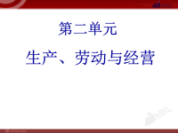 高中政治必修一2单元复习PPT课件