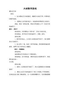 大班数学游戏感知正方体.doc