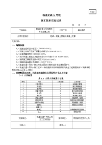 地铁车站冠梁、挡土墙及混凝土支撑施工技术交底 518