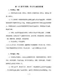 优秀作文开头或结尾集锦
