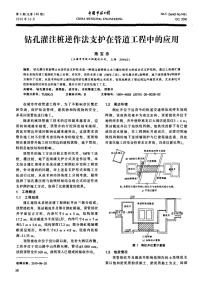 钻孔灌注桩逆作法支护在管道工程中的应用