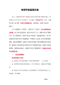 专项安全监理方案