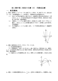 2011年初中数学中考复习专题