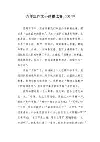 六年级作文手抄报比赛600字.docx