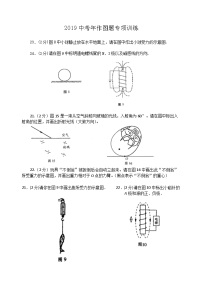 初中物理中考作图题专项训练