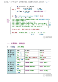 初中英语语法精点