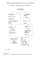 人教版高中物理选修3-1复习资料全套带答案