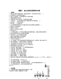 生物：5.3《血红蛋白的提取和分离》测试（1）（新人教版选修1）