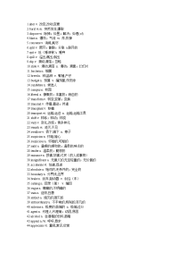 2013年高考冲刺－高考阅读高频单词