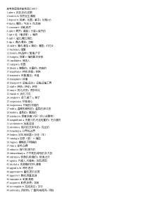 2019年高考高考英语高频词汇
