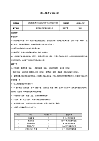 涂料施工技术交底记录