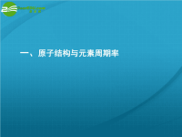 高中化学物质结构原子结构竞赛课件