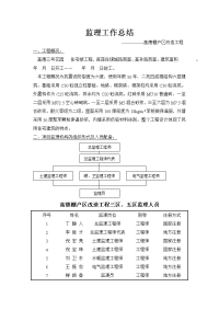 《工程施工土建监理建筑监理资料》高德棚户区改造工程监理工作总结