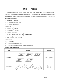 小升初-几何模块详解