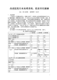 医院的新型污水处理系统