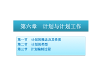 06计划与计划工作※