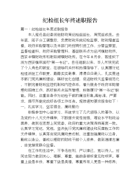 纪检组长年终述职报告.doc