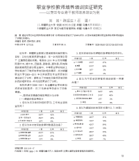 职业学校教师培养培训实证研究——以烹饪专业骨干教师培养培训为例