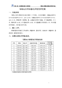 基坑开挖施工技术交底