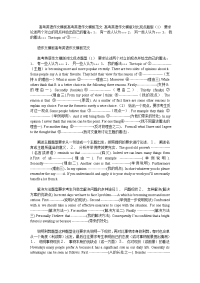 高考英语作文模板高考英语作文模板范文 高考英语作文模版对比观点题型
