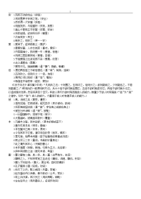 高中语文文言文实词120个精编汇总