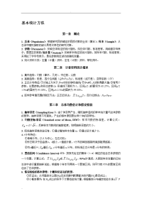 统计学知识点