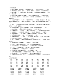 小升初字词练习