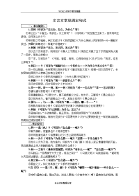 高中文言文常见固定句式