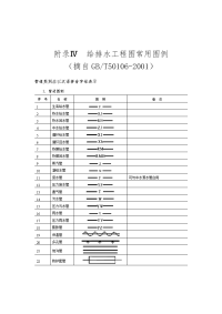 给排水施工图例