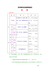 初中英语语法