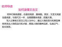 如何读懂文言文(高考文言文复习)