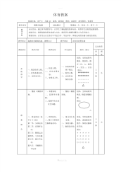 初中体育 蹲踞式起跑教案