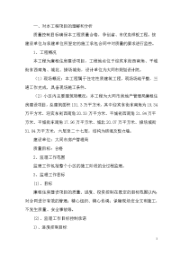 廉租住房工程监理投标技术标