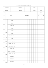 水利水电工程房屋建筑工程外观质量评定表