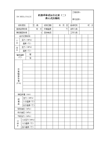 J314-2C 机器单体试运行记录（二）离心式压缩机 oc.doc