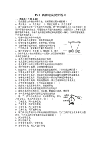 初中物理电荷练习