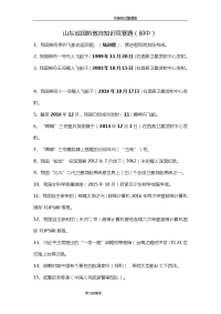 2018年山东国防教育知识竞赛题[初中]手工整理