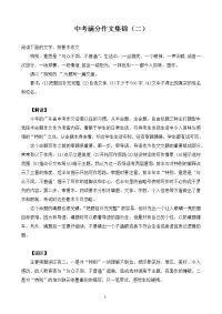 中考满分作文集锦(二).docx