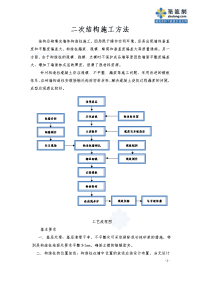 次结构构造柱施工技术交底