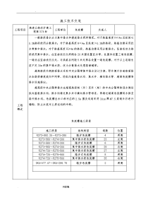 急流槽施工技术交底