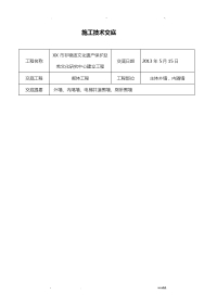 砌体施工技术交底大全