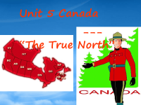 高中英语：Unit 5 Canada课件人教必修3