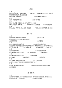 苏教版高中语文必修1-5文言文篇目全译全练