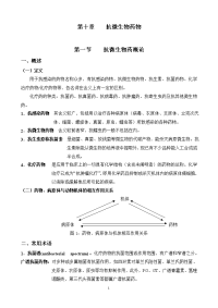 第十二章    抗微生物药物