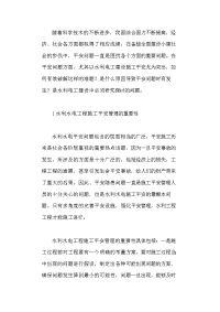 水利水电施工安全事故多发的原因及控制手段.docx