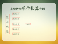 小学数学单位换算专题ppt课件