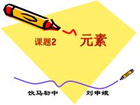 【5A版】初中化学-《元素》课件