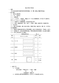 《建筑施工技术交底大全资料》基土钎探工艺标准